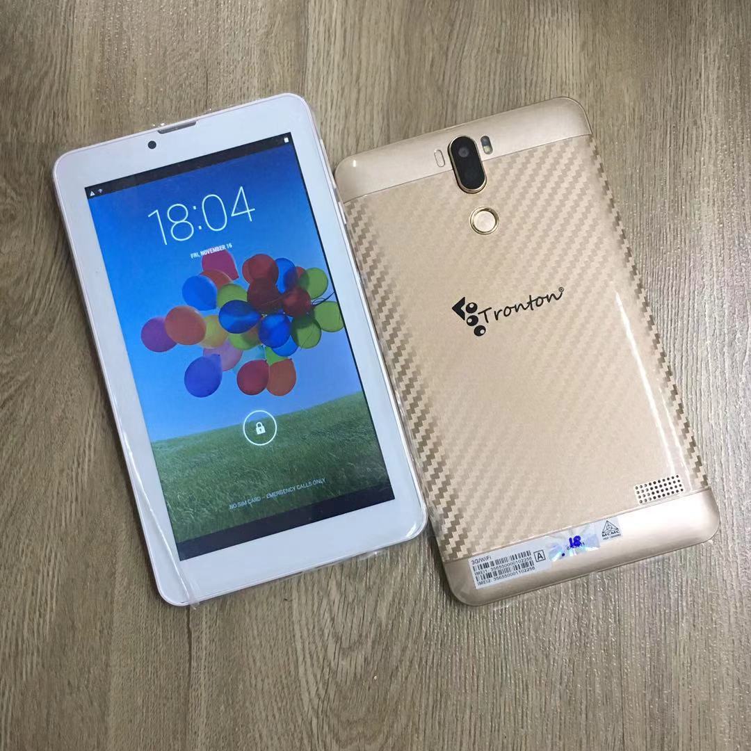 (GOLD)TRONTON P1a 7''inch DUAL-SIM 3G CALL TAB TABLET 95% NEW